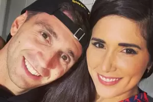 "Cre que era un agrandado, pero tena vergenza": Mandinha, la esposa del Dibu Martnez cont su historia de amor