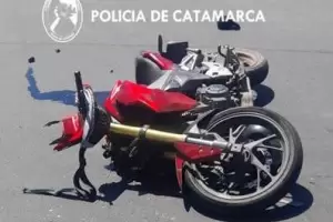 Siniestro vial: motociclista result� lesionado