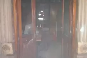 Se incendiaron oficinas en la Casa de Gobierno de Tucum�n