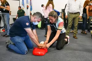 Educacin capacit al personal del Ministerio en tcnicas de RCP