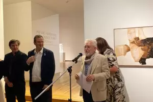 Enrique Salvatierra, artista santamariano, recibi el Premio Nacional a la Trayectoria