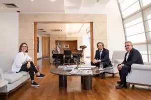 Jalil se reuni con el canciller Cafiero para dialogar sobre el Foro de Minera