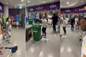 "De Malvinas no me olvido": El cantito de los jugadores de la Seleccin para celebrar el pase a la final