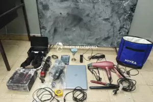 Recuperan elementos sustrados de una vivienda