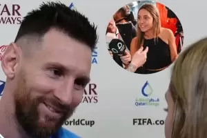 "Todos se lo quer�amos decir a Lionel": El emocionante agradecimiento de una periodista a Messi que se hizo viral
