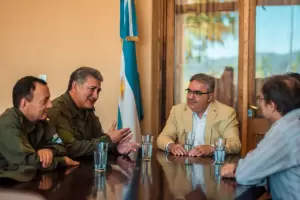 El Gobernador se reuni con el nuevo jefe de la Agrupacin VIII de Gendarmera