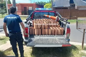 Aprehenden a tres hombres tras sustraer materiales de construccin