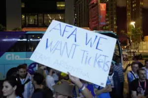 Una locura: salen a la venta m�s de 10 mil entradas para la final y los argentinos buscan conseguir la suya