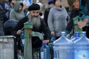 Kiev en crisis: la ciudad est sin luz y agua y acusan que se debe a los 40 misiles que lanz Rusia