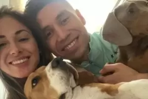 La historia de amor Gonzalo Montiel y Karina Nacucchio que naci en la tribuna de River