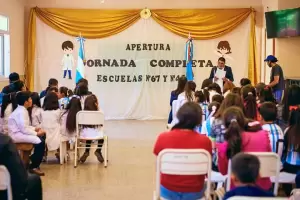 Jornada Completa: se sumaron las escuelas de Los Nacimientos y de la Quebrada de Hualfn
