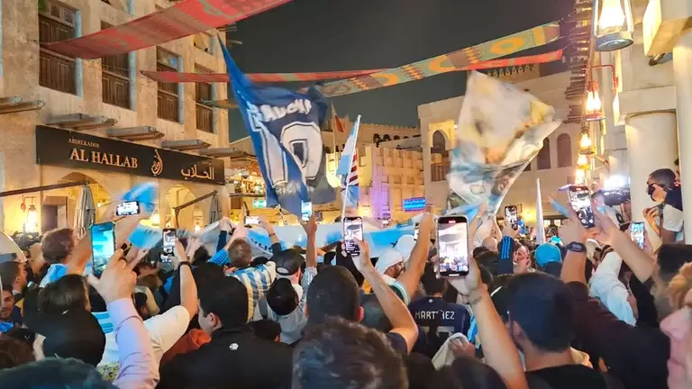 banderazo qatar. final