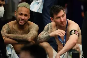 "Felicidades hermano": el posteo de Neymar para Lionel Messi