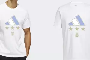 Furor por la Seleccin: en cuestin de horas se agot la preventa de la remera con las tres estrellas