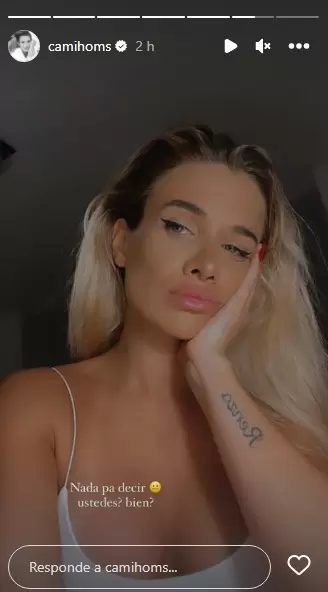 Camila Homs | Rodrigo De Paul y Tini