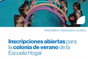 Inscripciones abiertas para la colonia de verano de la Escuela Hogar