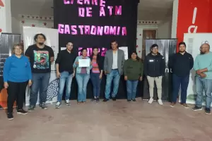 Estudiantes de Antofagasta de la Sierra recibieron certificados del Curso de Gastronoma dictado por el Aula Taller Mvil