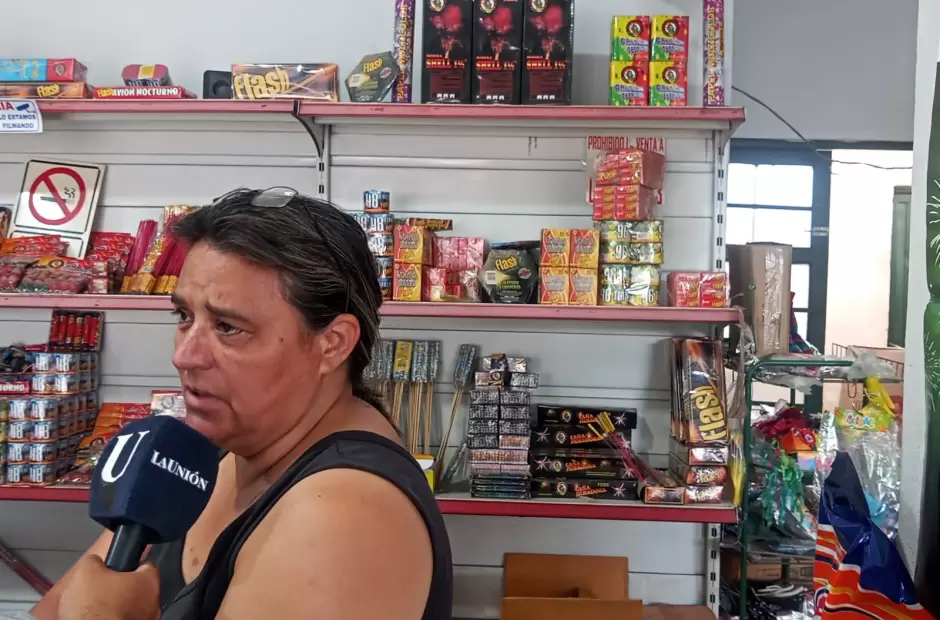En la previa de las fiestas, se reporta una baja en las ventas de pirotecnia.
