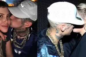 Wanda Nara volvi a coquetear con L-Gante: Me quedo, me quedo, me qued