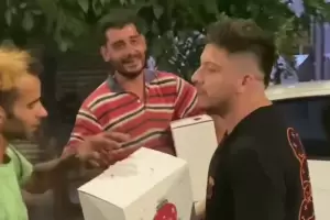 El gesto solidario de Dami�n C�rdoba en v�spera de Navidad que se volvi� viral