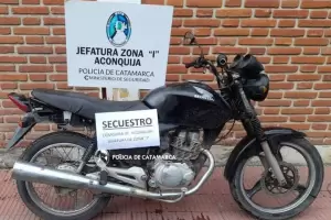 Secuestran una moto en Andalgal