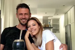 Evangelina Anderson y sus hijos dejaron Alemania para acompaar a Demichelis en River