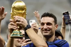 Scaloni se refiri a las chances de que Messi y Di Mara puedan llegar al prximo Mundial