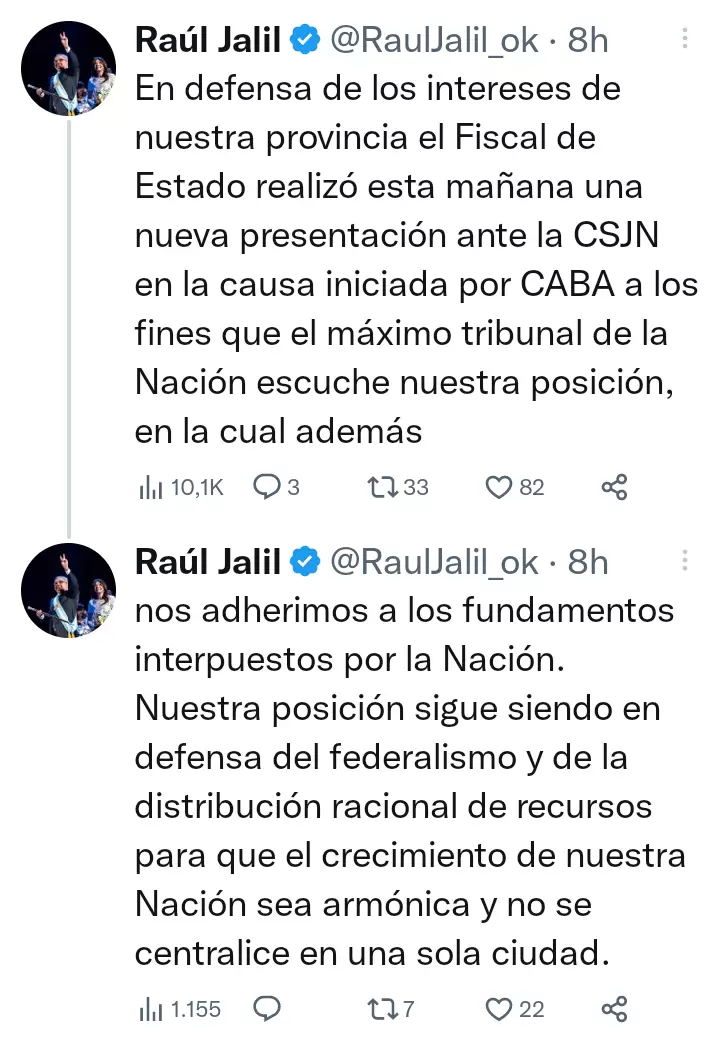 Raúl Jalil twitter