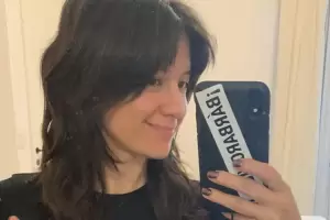 Malena Pichot anunci que est embarazada con un gracioso sketch