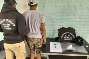 En un colectivo de larga distancia se detect la presencia de una sustancia ilcita