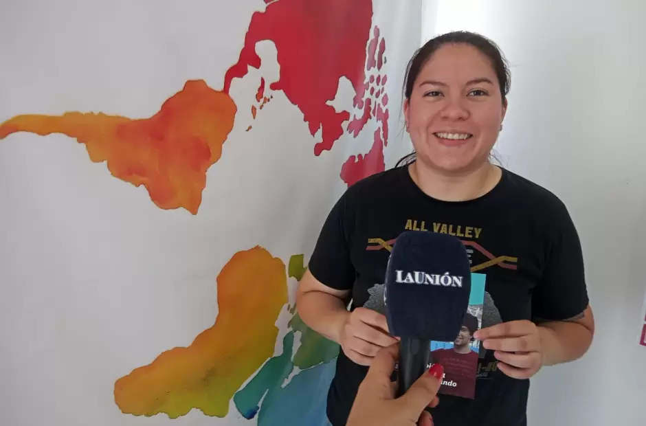 Celeste Arias voluntaria YFU - Foto Cinthia Snchez