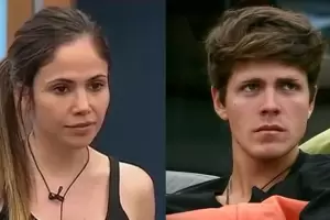 Romina y Marcos cada vez ms cerca: Guios, caricias y un beso inesperado