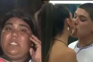 La hermana de Thiago Medina destroz a Daniela luego de ver el beso que le dio en vivo: "Es un gato con botas"