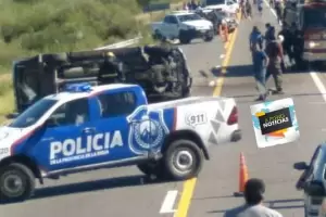 Familia catamarquea volc sobre Ruta n 38