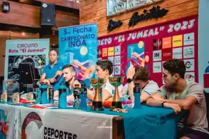 En la previa al "Reto El Jumeal", Catamarca recibi al entrenador de la seleccin argentina de Aguas Abiertas