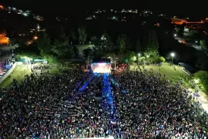 Diez mil personas coparon el Festival del Zapallo