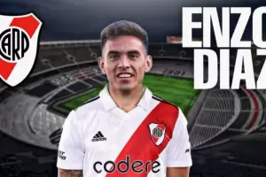 Enzo Daz se hizo la revisin mdica y ser el tercer refuerzo de River Plate