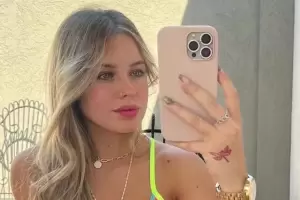 Conejo le dedic un picante mensaje a Coti por una foto de Instagram en microbikini: Me pasaras...