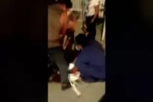 Le negaron la atencin en el hospital a una mujer embarazada, pari en la calle y su beb se fractur la clavcula