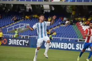 La Seleccin argentina Sub 20 perdi 2-1 con Paraguay en el Sudamericano