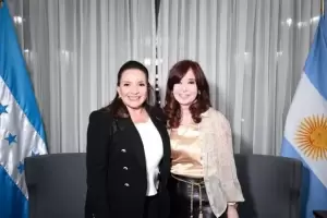 Cristina Kirchner recibi a la presidenta de Honduras