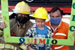 Un nio de 8 aos logr vencer al cncer, tras ocho meses de internacin