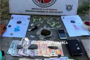 Secuestran droga y dinero: hay dos personas detenidas
