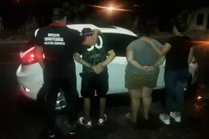 Detienen a dos hermanas  que vendan droga por delivery  junto a sus hijos menores