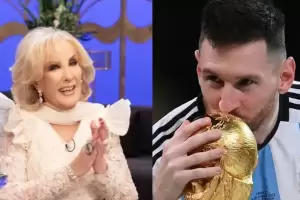 Lionel Messi le hizo un gran regalo a Mirtha Legrand, pero ella no lo conservar