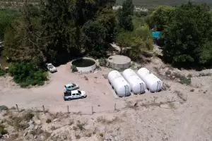Saujil: nuevas cisternas para mejorar la provisin de agua potable