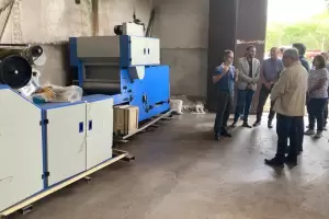 Instalan en Beln una mquina para potenciar el tejido de vicua