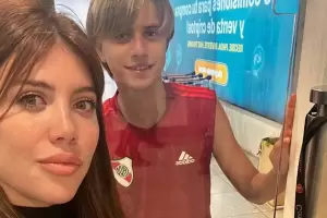 El hijo mayor de Wanda y Maxi Lpez, jugar en River Plate: el emotivo mensaje de su madre