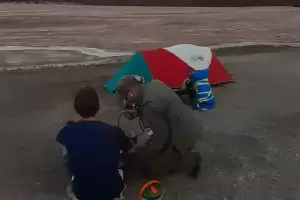 Recataron a un ciudadano extranjero que estaba perdido en Antofagasta de la Sierra