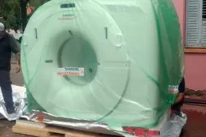 Importante: lleg el tomgrafo al Hospital de Beln